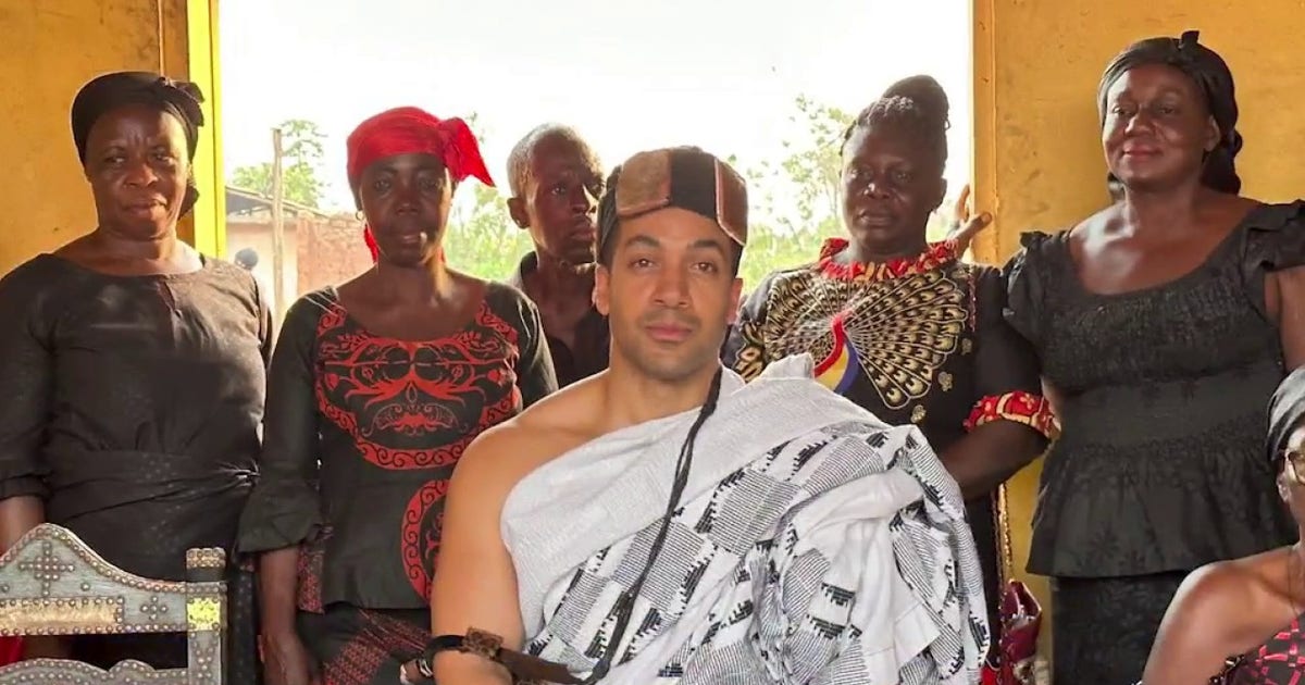 England-Ghana World Cup match carries special meaning for man who uncovered royal family roots