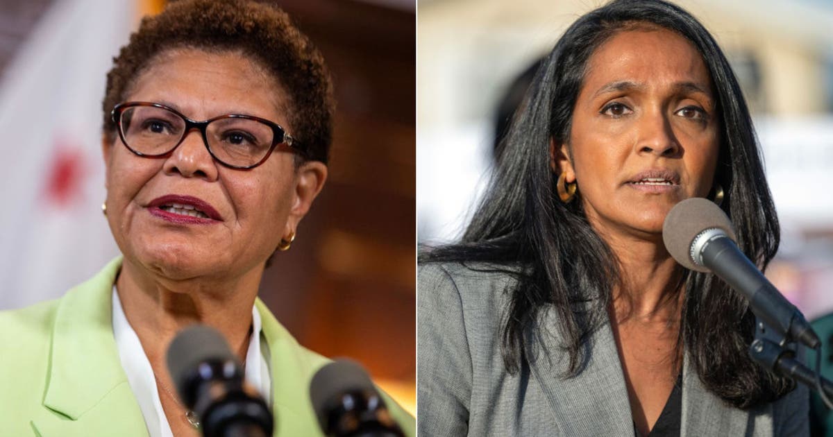 LA mayor’s race: Incumbent Karen Bass to face Nithya Raman in runoff, AP projects LA mayor’s race: Incumbent Karen Bass to face Nithya Raman in runoff, AP projects