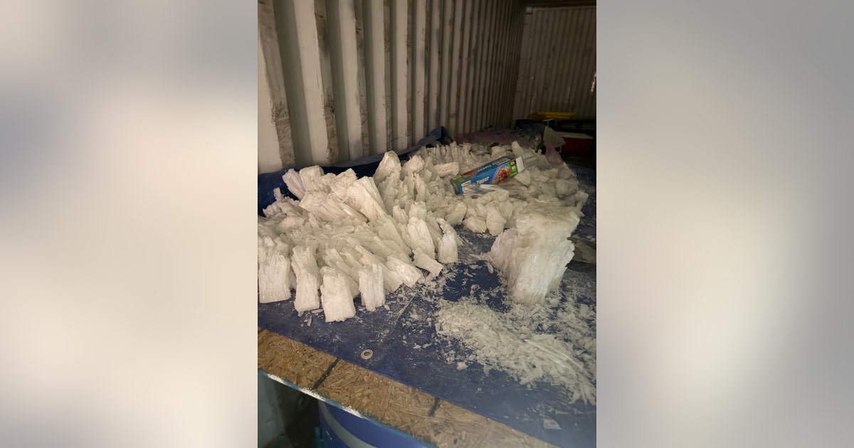 Palmdale drug bust: Illegal dumping complaint leads to massive 800-pound meth seizure