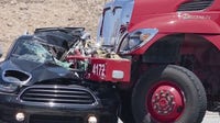10-year-old boy, father killed in crash involving Cal Fire truck