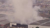 Boyle Heights warehouse fire: LAFD sets Friday target for full extinguishment