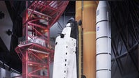 First look: Space Shuttle Endeavour in ready-to-launch position at California Science Center