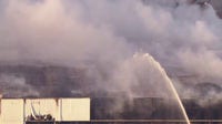 Boyle Heights, Day 6: Smoke from warehouse fire continues to impact air quality