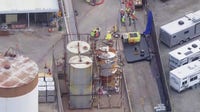 Hazmat cleanup begins in Garden Grove at GKN Aerospace after chemical emergency forced mass evacuations