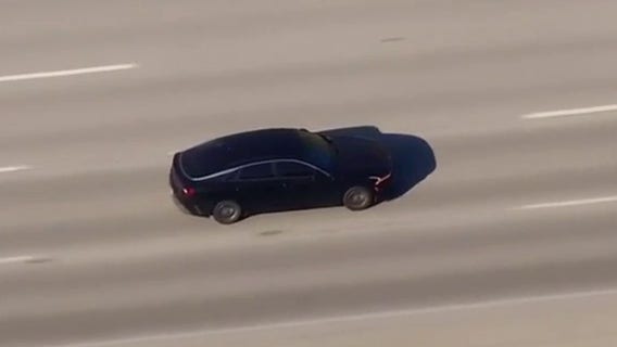 Hour-long police chase stretches across Los Angeles County