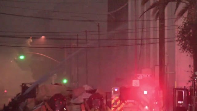 Smoke from Boyle Heights fire continues to impact residents
