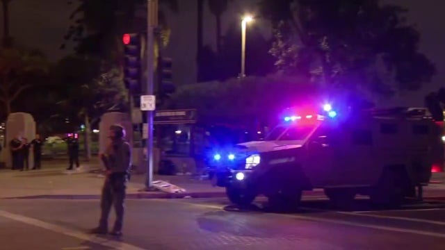 DEA raid underway at Los Angeles' MacArthur Park