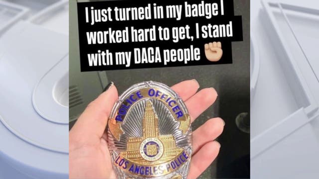 DACA renewal delays leaving LAPD officers to turn in badges and guns