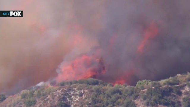 Max Fire evacuations lifted after Stevenson Ranch brush fire threatens homes