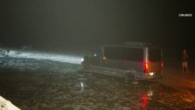 King tides flood Malibu campground, prompting emergency response