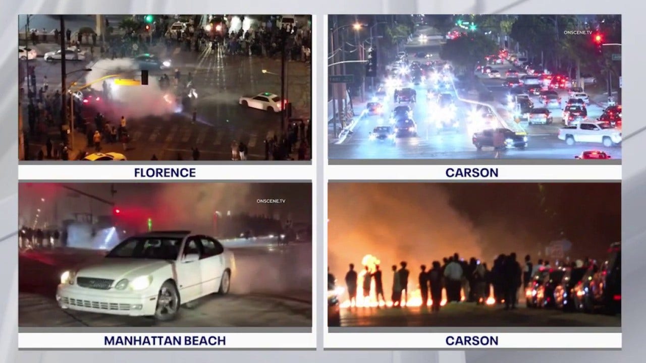 Wave of violent Southern California street takeovers end in gunfire