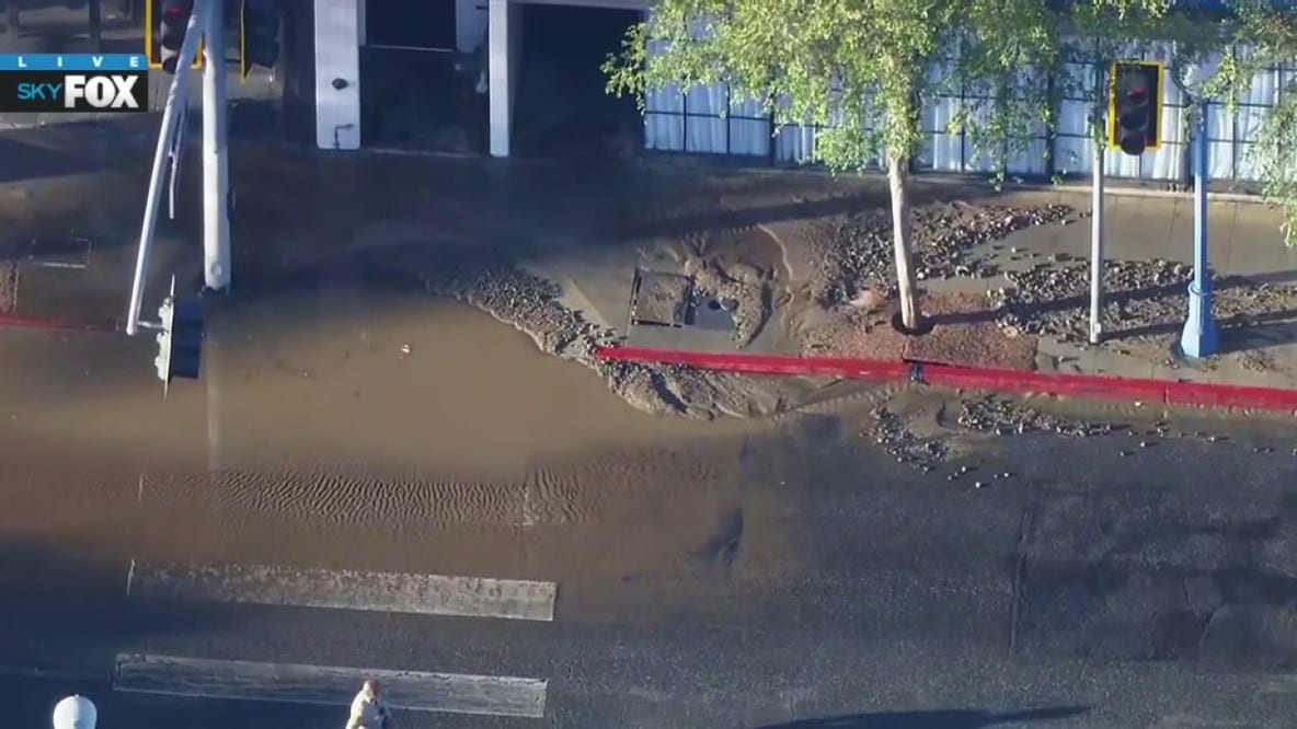 LADWP crews battle new water valve leak in West Hollywood