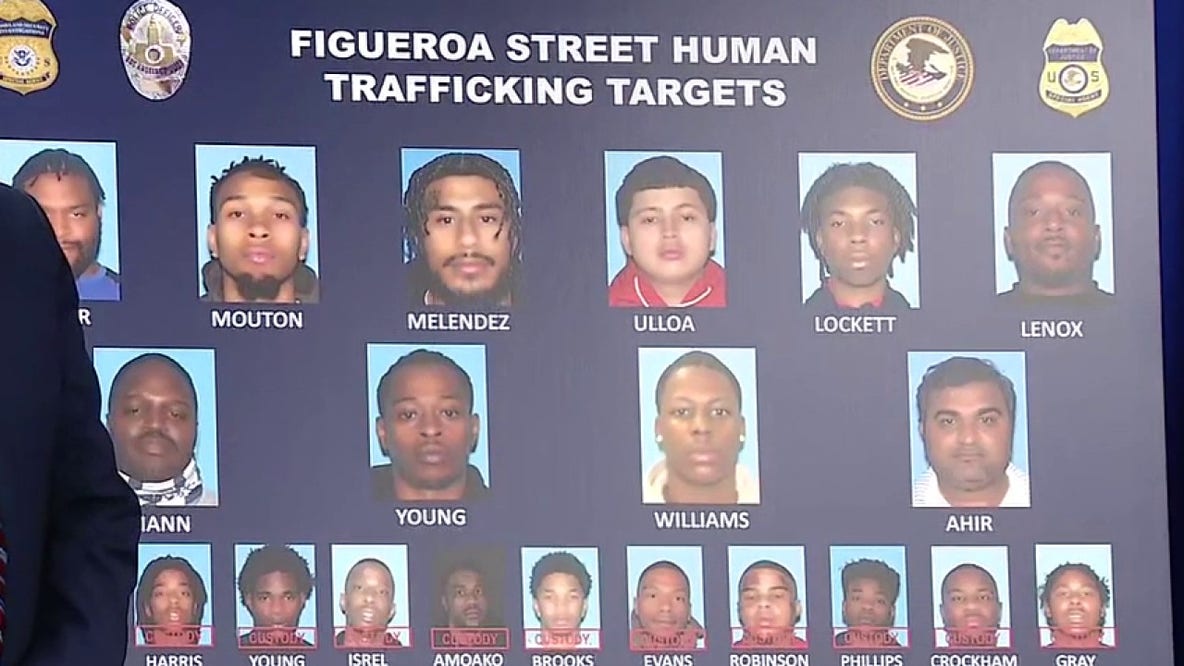 Operation Broken Blade: 10 arrested in historic LA gang RICO sex trafficking case
