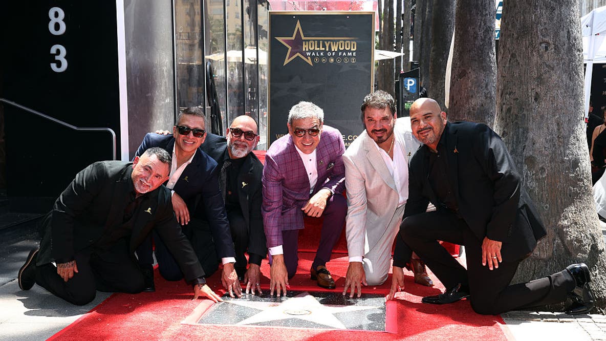 Regional Mexican legends Intocable receive Hollywood Walk of Fame star