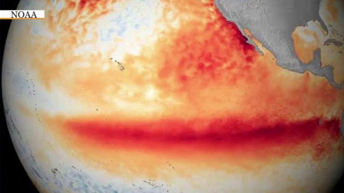 Odds increase again for development of brewing Super El Niño by this fall, reaching potential strongest ever