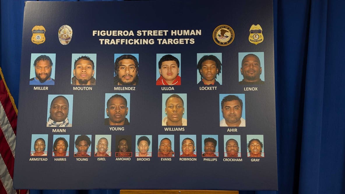 Operation Broken Blade: 10 arrested in historic LA gang RICO sex trafficking takedown