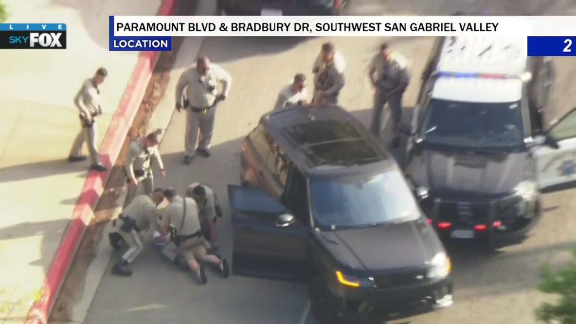Road rage suspect arrested after high-speed chase across LA County