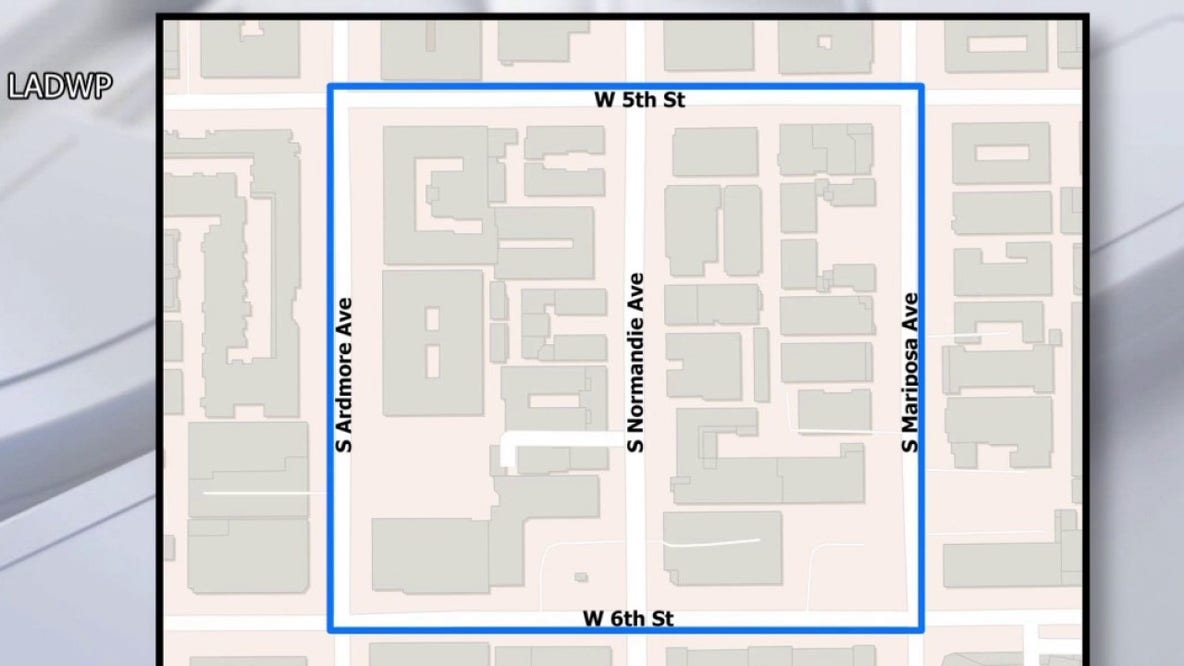 LADWP issues boil water notice for parts of Koreatown after E. coli detected in sample