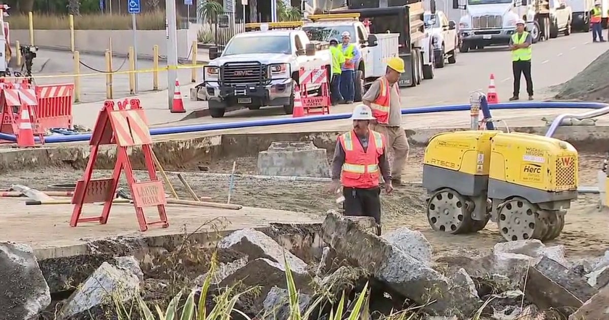 West Hollywood sinkhole repair enters final phase with late-week reopening expected