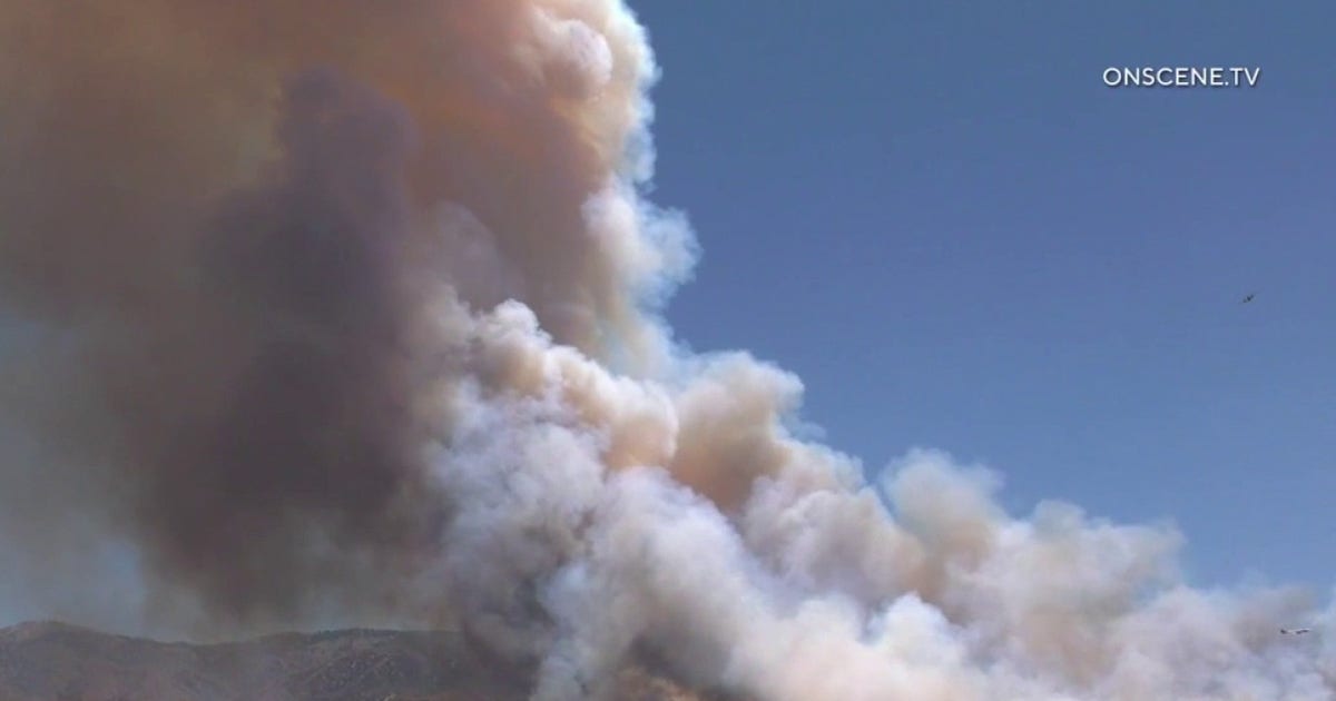 Summit Fire grows to 2,600+ acres in Antelope Valley