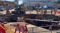 5 water main breaks in a week raising questions about Los Angeles' aging infrastructure