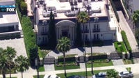 FBI serves search warrant at Beverly Hills mansion