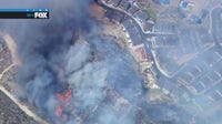 Pointe Fire: Firefighters save Santa Clarita neighborhood after fire erupts amid heat wave