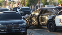 LAPD denies claims officer hit child during South Los Angeles police chase