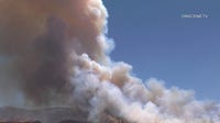 Summit Fire explodes to 1,600+ acres near LA County line, evacuations ordered