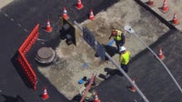 LADWP: Sunset Boulevard on track to reopen tonight following West Hollywood water main repairs
