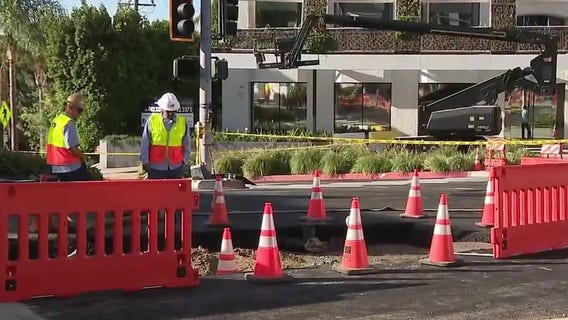 Sunset Boulevard reopening targeted for Friday or Saturday following new pinhole leak