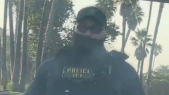 ICE agent caught on camera pepper spraying activists' car as DHS limits vehicle stops