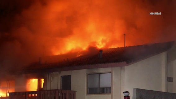 Woodland Hills barricade: Human remains found after standoff ends in fire