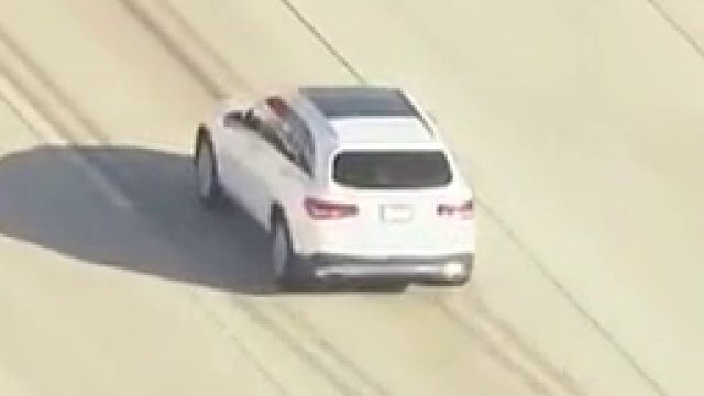 LIVE: LA police chase underway involving suspect possibly carrying gun