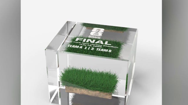 FIFA selling pieces of grass from World Cup final for $450