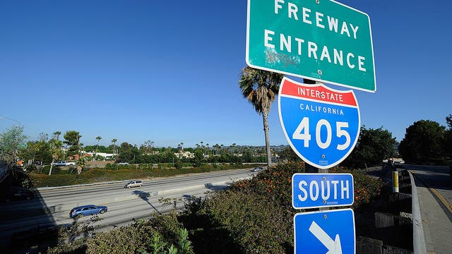 405 Freeway closures in Sepulveda Pass resume July 24-27
