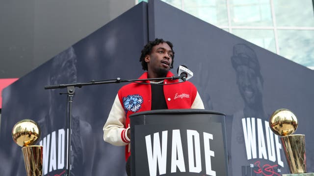 Dwayne Wayde's son Zaire charged with felony after domestic violence arrest in Burbank
