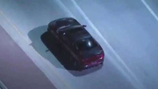 LIVE: LA police chase underway involving possible DUI driver