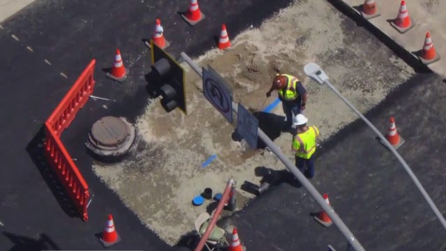 LADWP: Sunset Boulevard on track to reopen tonight following West Hollywood water main repairs