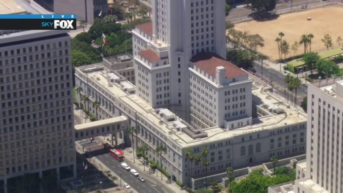 Hazardous materials found in mail room at LA City Hall