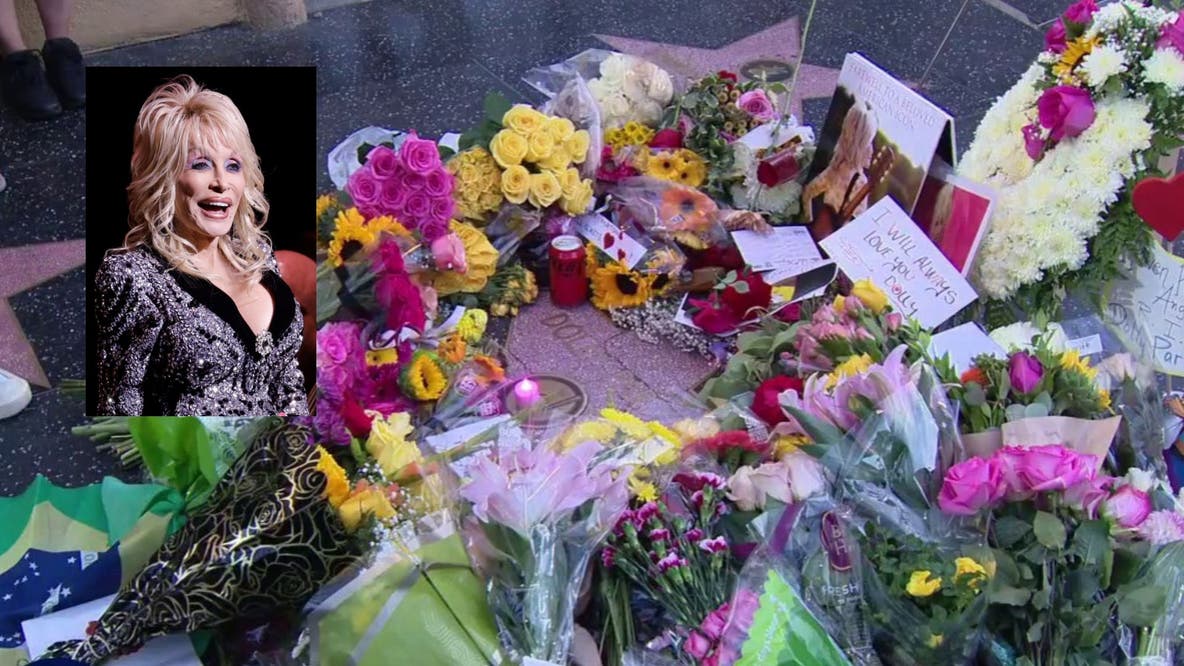 Dolly Parton fans gather at Hollywood Walk of Fame to honor country music legend