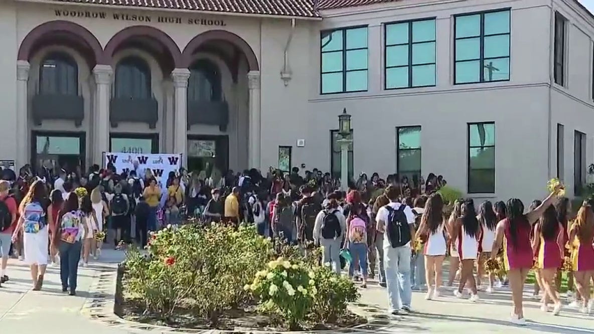First day of school marks 100 years at Wilson High School in Long Beach