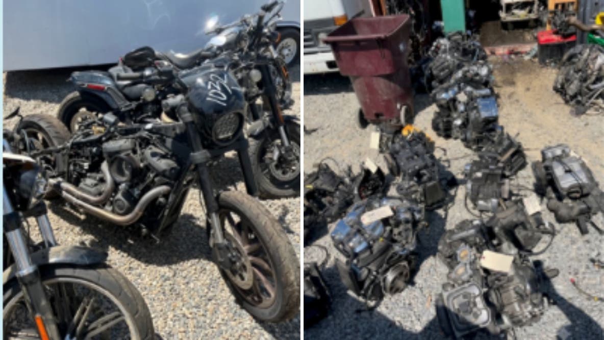 Norco chop shop bust leads to $1.8M in recovered stolen vehicles, 2 arrests
