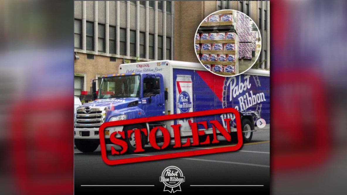 $70,000 cargo theft investigation underway after massive Pabst Blue Ribbon heist in California
