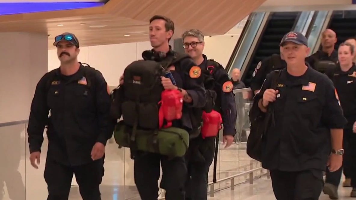 LA County's urban search and rescue returns from Colombia