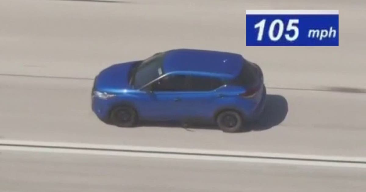 California police chase suspect leads pursuit across LA, San Bernardino counties