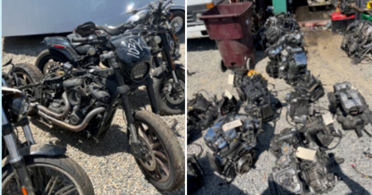 Norco chop shop bust leads to $1.8M in recovered stolen vehicles, 2 arrests