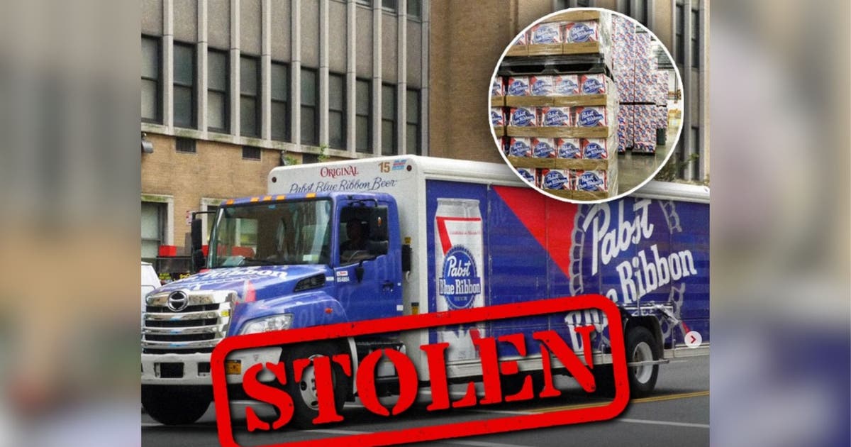 Pabst Blue Ribbon Beer Stolen in California Truck Heist