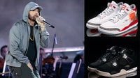 Eminem auctioning off autographed sneakers to benefit youth foundation