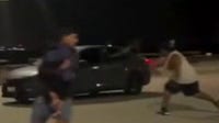 Woman suspected of DUI drives onto Venice Pier, strikes bicyclist